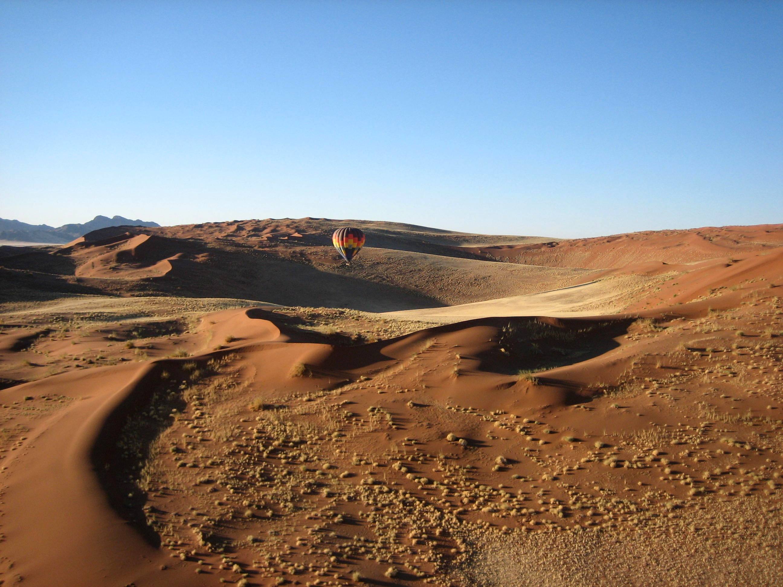 Namib Sky Safaris hot air balloon tours, Sossusvlei, Namibia