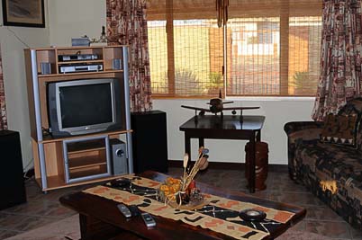 Bush Babies Swakopmund: TV room