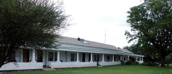 Dqae Qare Game Reserve Ghanzi, Botswana: main building