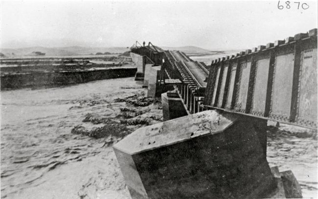 Floods in Swakopmund, Namibia