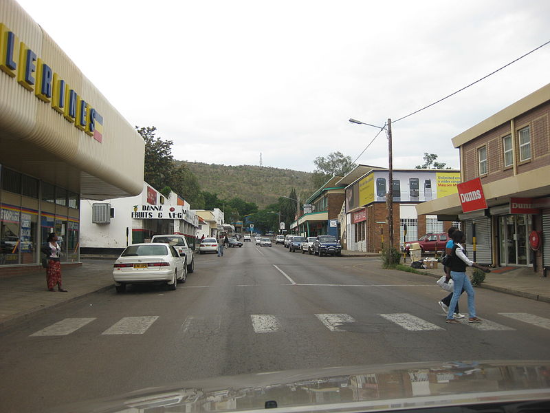 Lobatse town center