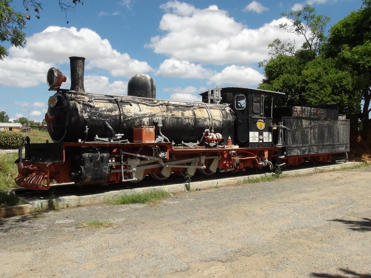 1912 Henschel locomotive 41 monument | Otjiwarongo | Namibia