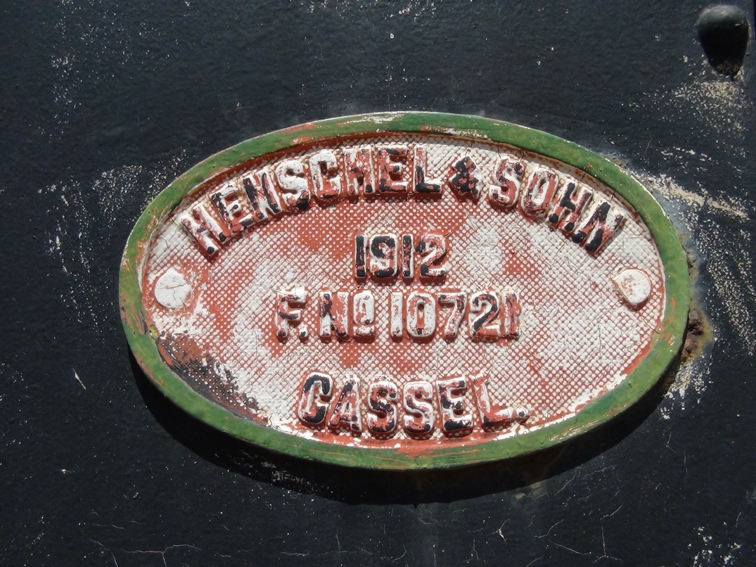 1912 Henschel locomotive 41 monument | Otjiwarongo | Namibia