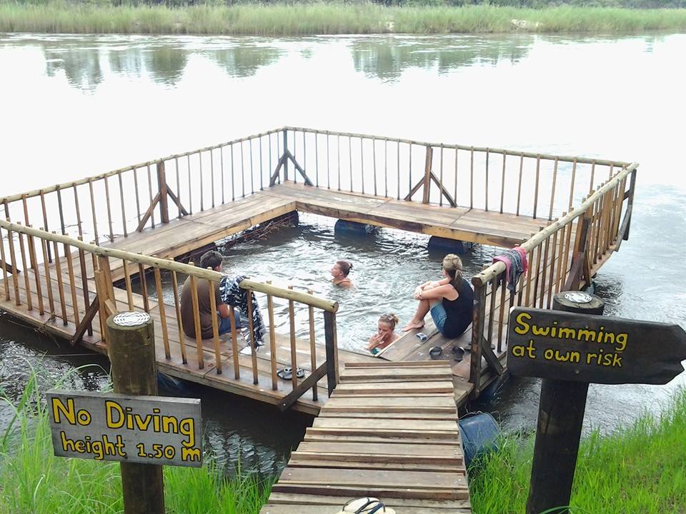 Ndurukoro Camp, Namibia: swimming