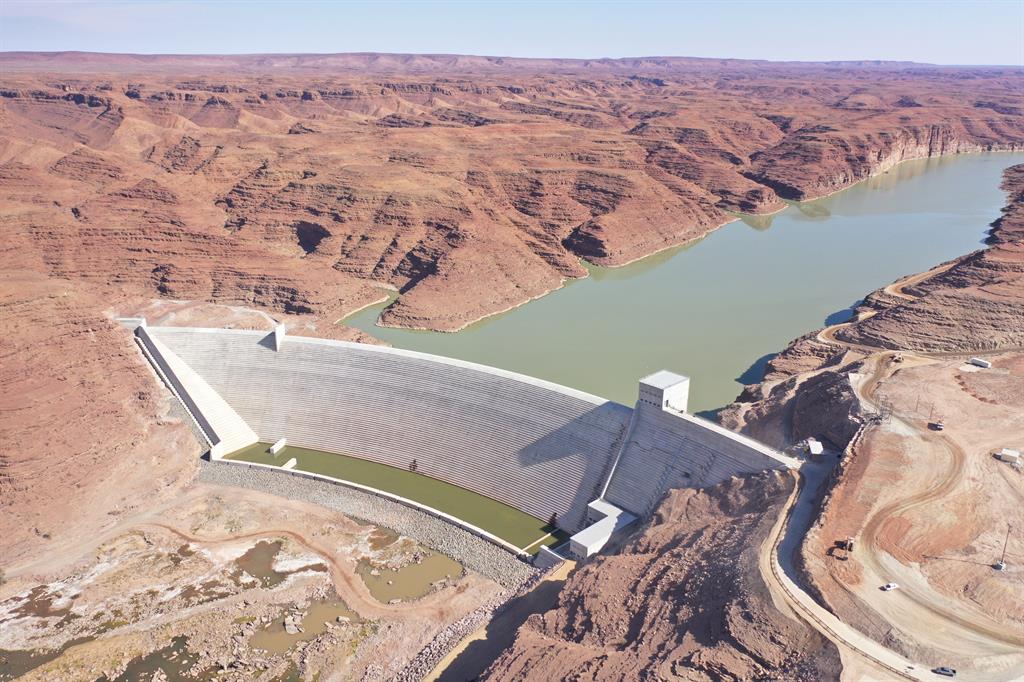 Neckartal Dam in Karas Region, Keetmanshoop area, Namibia