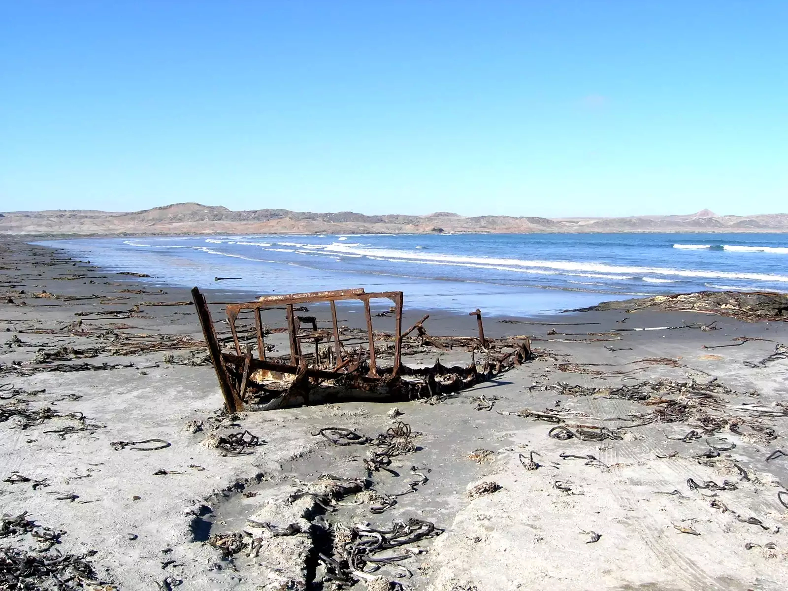 Irmgard wreck, Grosse Bucht, Luderitz, Namibia