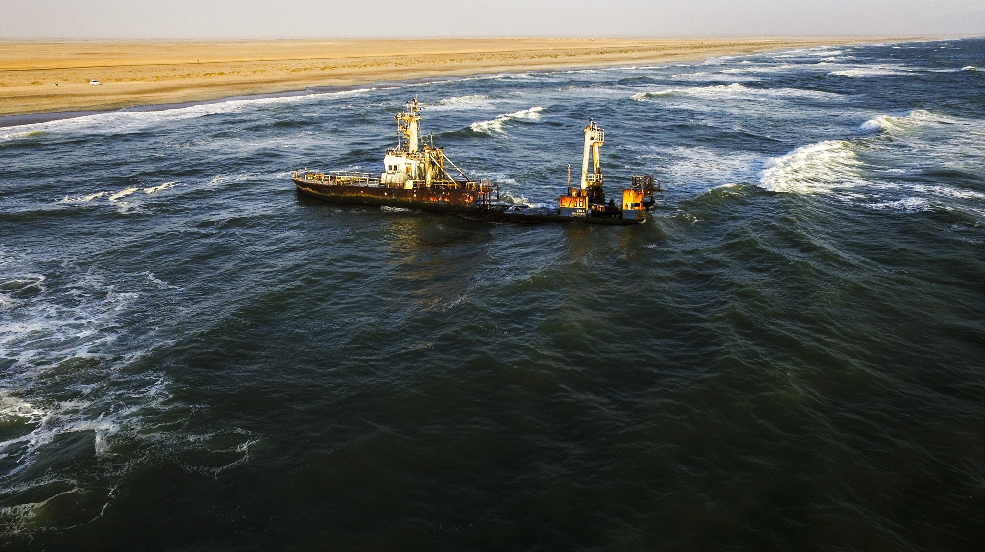 Zeila wreck, south of Henties Bay, Namibia