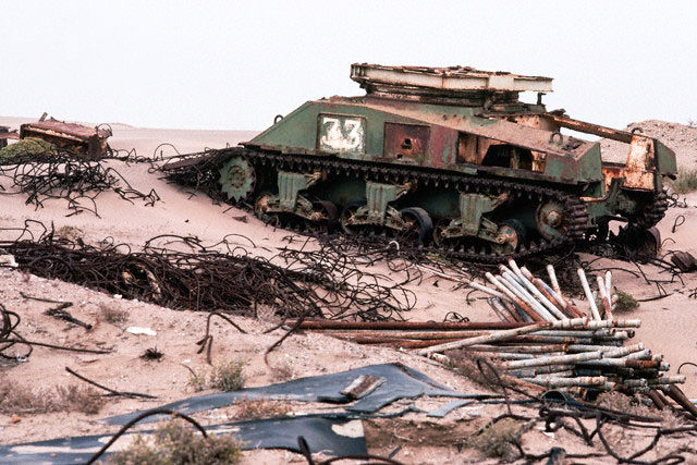 Diamond mine obsolete machinery graveyard, Oranjemund, Sperrgebiet, Namibia