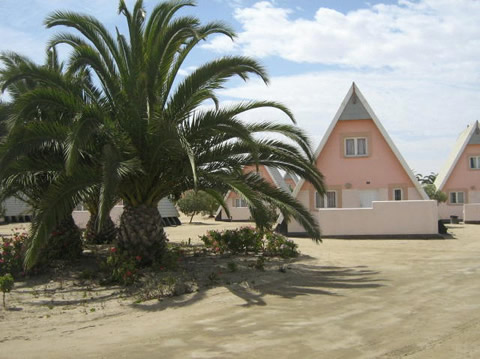 Swakopmund Municipal Camp Swakopmund, Namibia: Spitzkoppe A-Frame