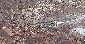 Twyfelfontein Lodge Namibia: mountain view