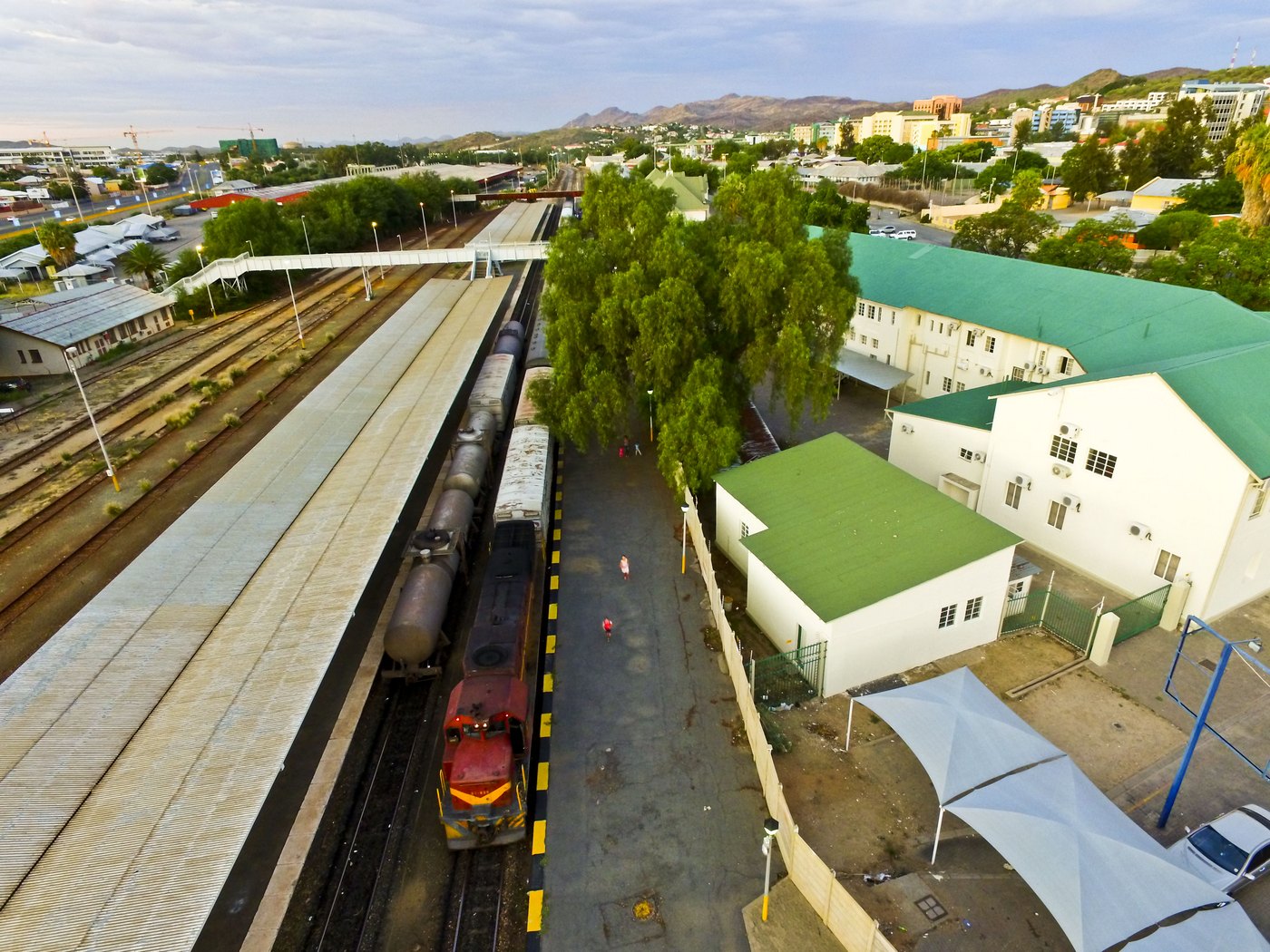 Windhoek Railway Station, central Windhoek, Namibia